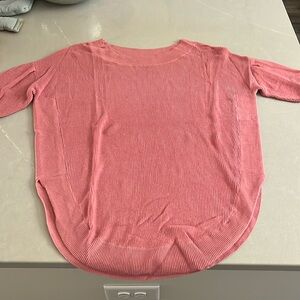 Express pink sweater